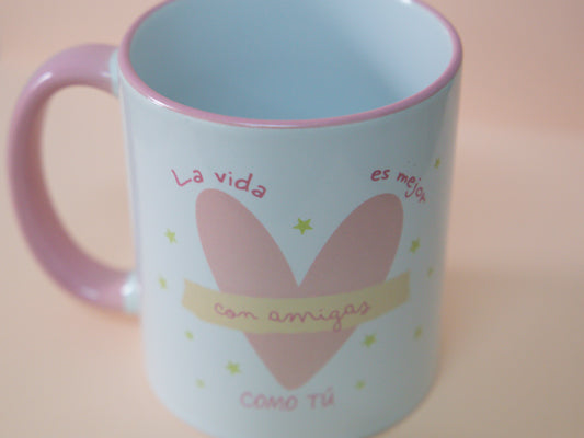 Taza amistad